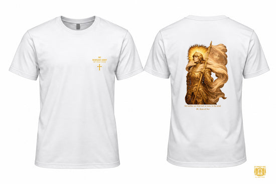 St. Joan of Arc “Stand Firm in Faith” T-Shirt