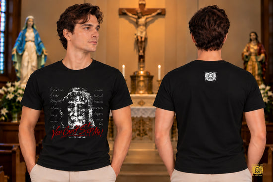 “You Can’t Stop Me!” Holy Face T-Shirt