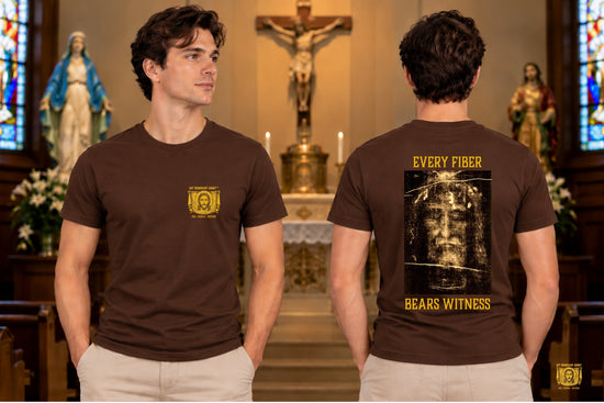 Shroud of Turin Holy Face T-Shirt — Every Fiber Bears Witness