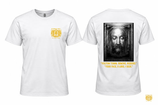 Holy Face of Jesus T-Shirt — Your Face, O Lord, I Seek