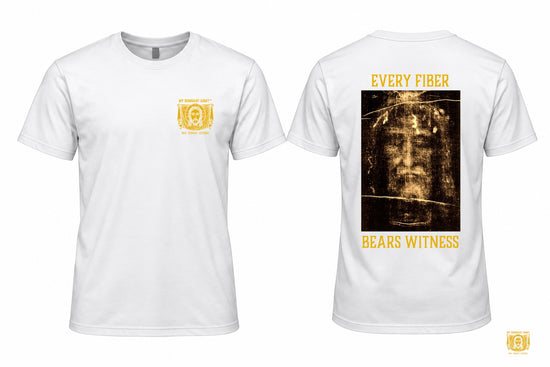 Shroud of Turin Holy Face T-Shirt — Every Fiber Bears Witness