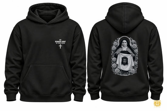 St. Thérèse & the Holy Face Hoodie — The Little Way