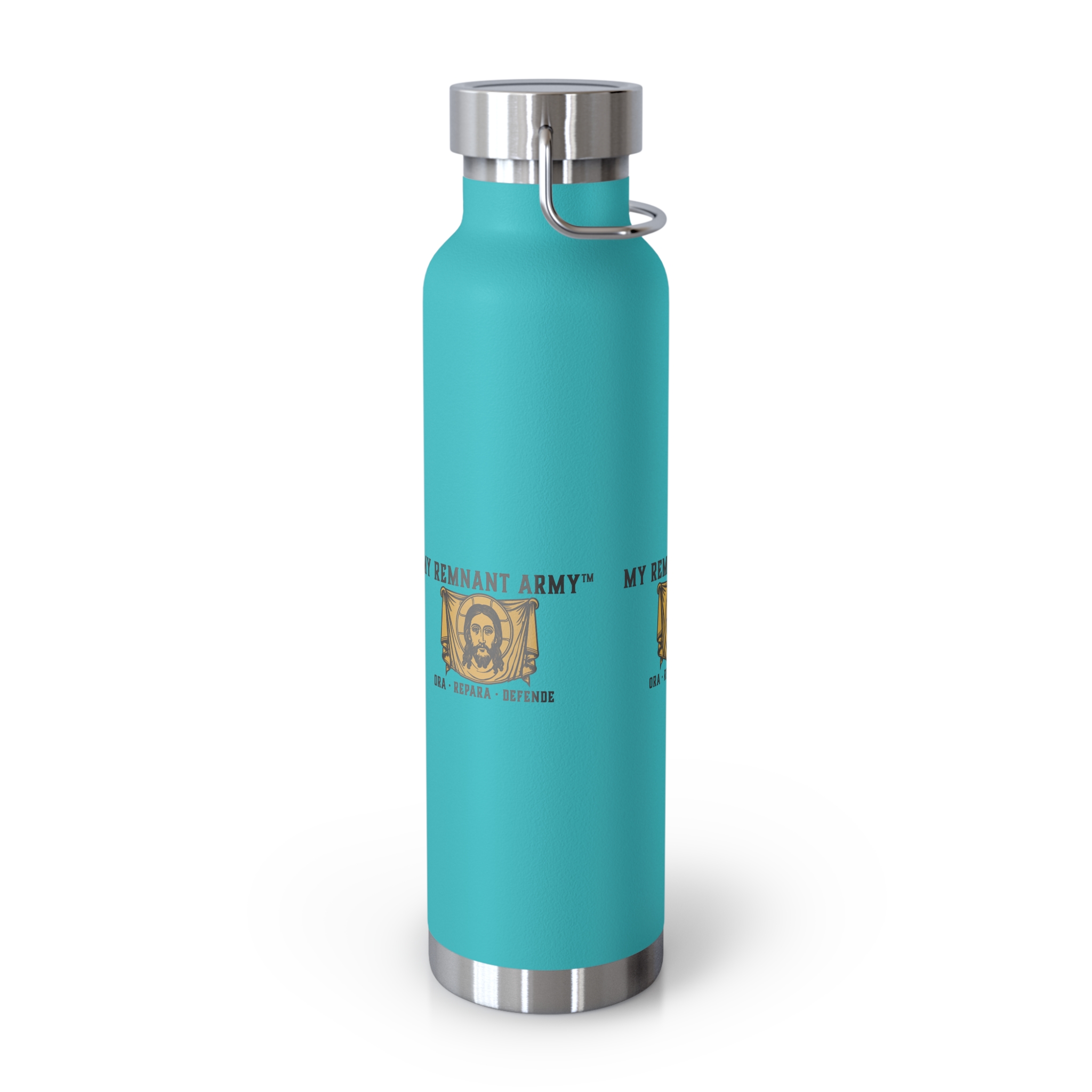 My Remnant Army 22oz Insulated Stainless Steel Bottle — Copper Vacuum Thermos - Image 2
