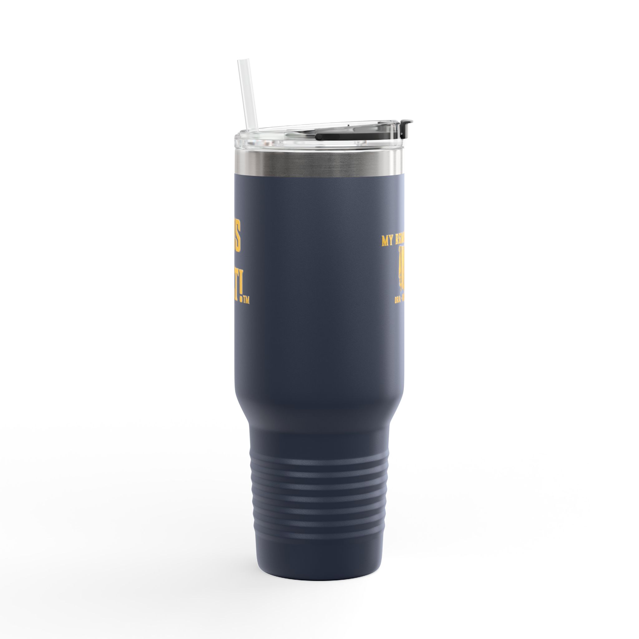 40oz Insulated Travel Mug — “My Remnant Army”/"Deus Vult!" Catholic Faith Tumbler - Image 29