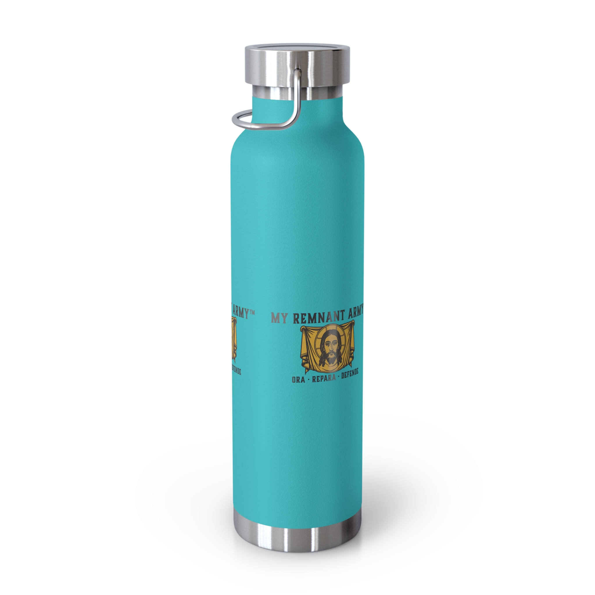 My Remnant Army 22oz Insulated Stainless Steel Bottle — Copper Vacuum Thermos - Image 3