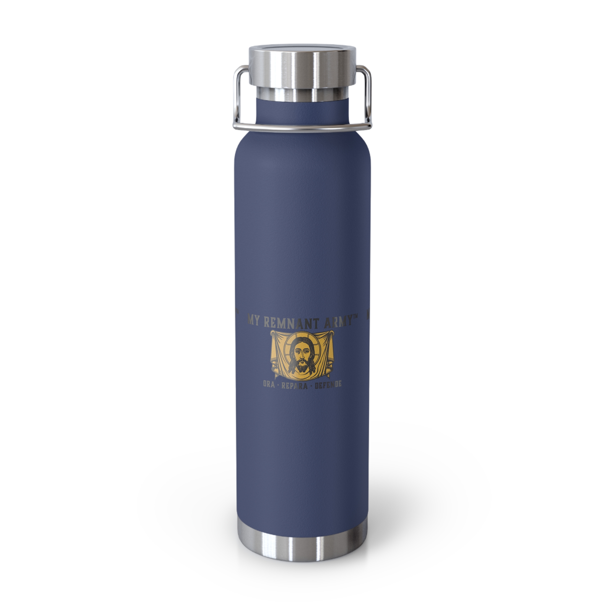 My Remnant Army 22oz Insulated Stainless Steel Bottle — Copper Vacuum Thermos - Image 5