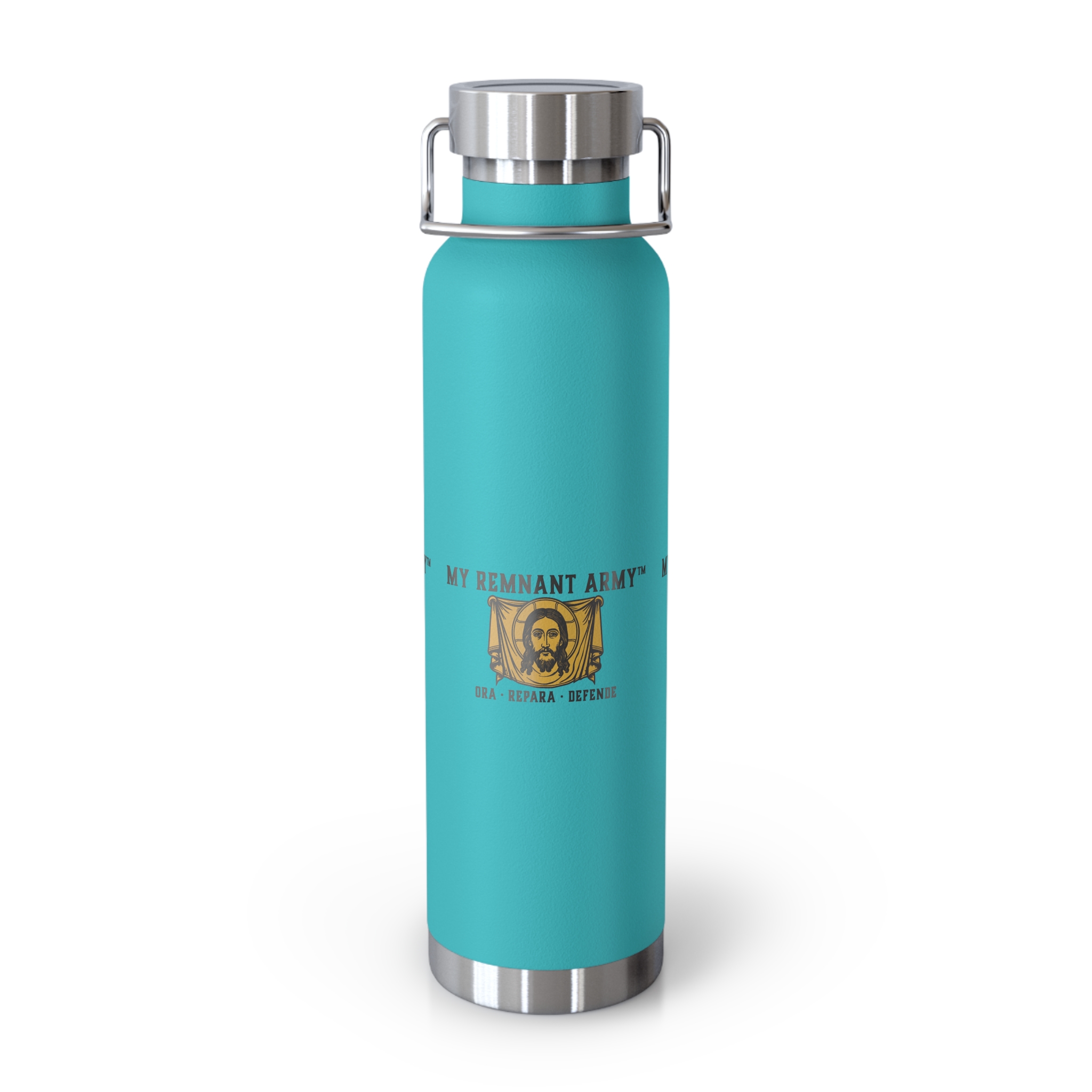 My Remnant Army 22oz Insulated Stainless Steel Bottle — Copper Vacuum Thermos