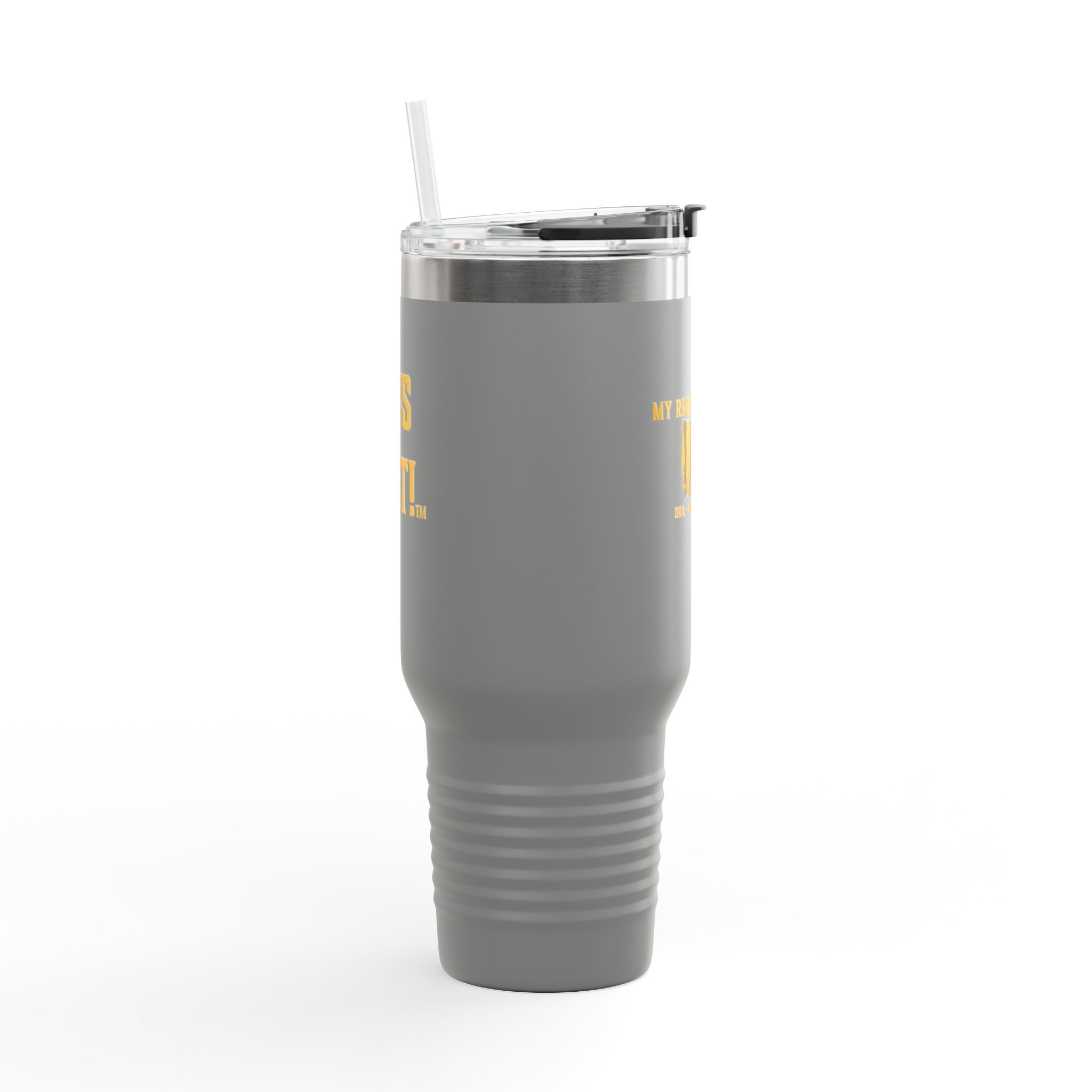 40oz Insulated Travel Mug — “My Remnant Army”/"Deus Vult!" Catholic Faith Tumbler - Image 17