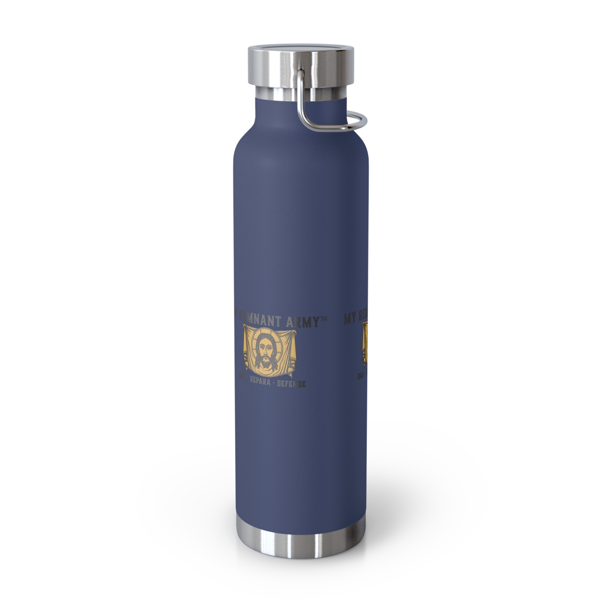 My Remnant Army 22oz Insulated Stainless Steel Bottle — Copper Vacuum Thermos - Image 6