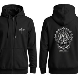 Guadalupe- Deus Vult Zip Up Hoodie